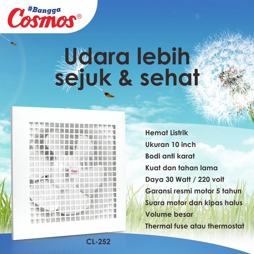 Cosmos Exhaust Fan 10-Cl-252