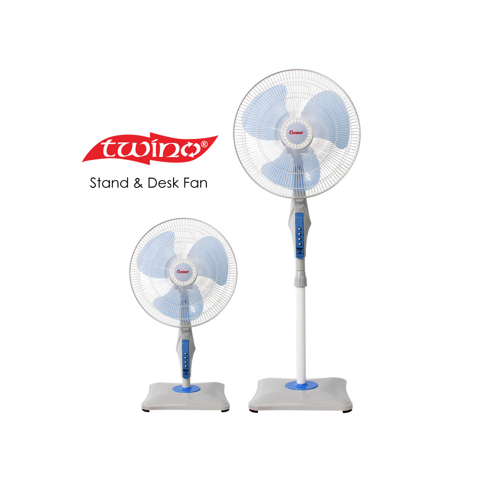 Cosmos Kipas Angin 2 In1 (Stand & Desk) 16-Snq