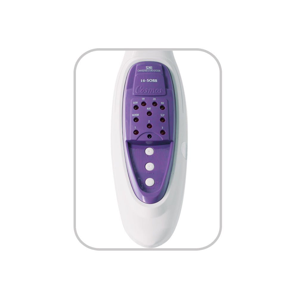 Cosmos Kipas Angin Wadesta (Wall, Desk, Stand) 3In1 - Remote - 16-S088