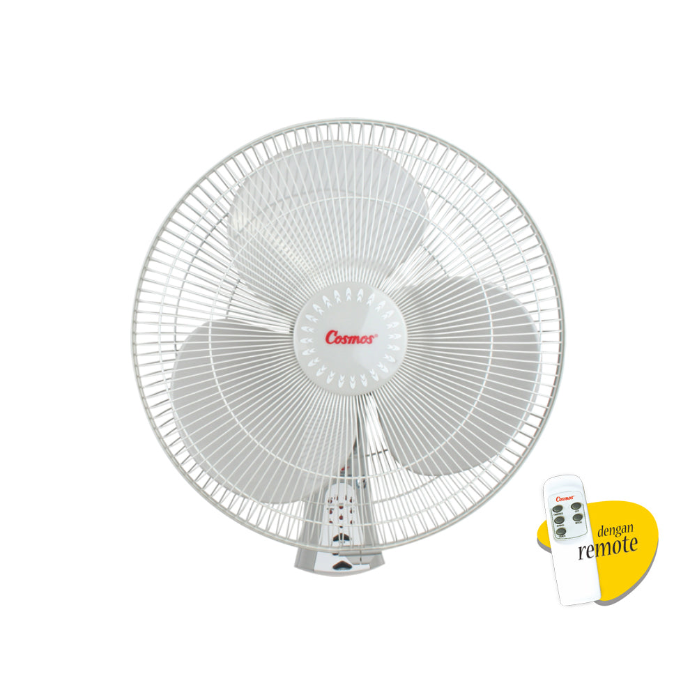 Cosmos Kipas Angin Wall Fan Remote 16-Wfcr