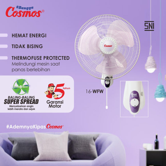 Cosmos Wall Fan 16-Wfw