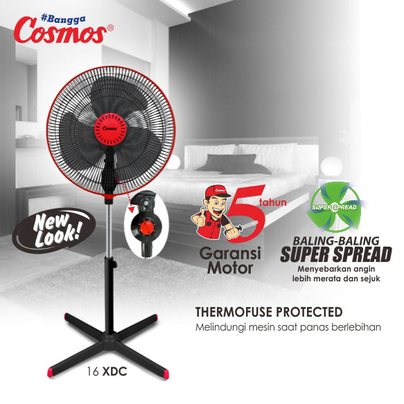 Cosmos Kipas Angin Stand Fan 16-Xdc
