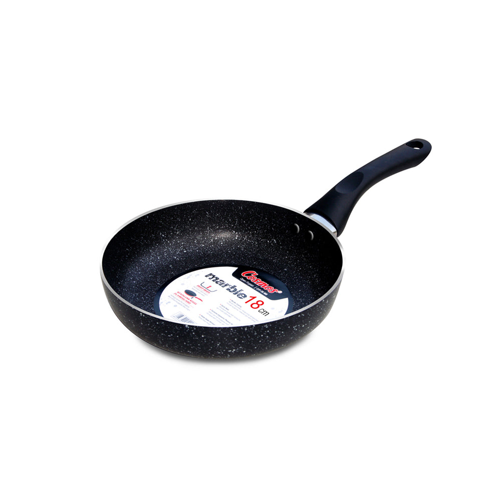 Cosmos Ceraflon Frypan Marble 18 Cm Cfp 18 Mb F