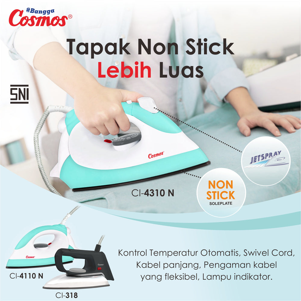 Cosmos Setrika - Anti Lengket - Ci-4110 N