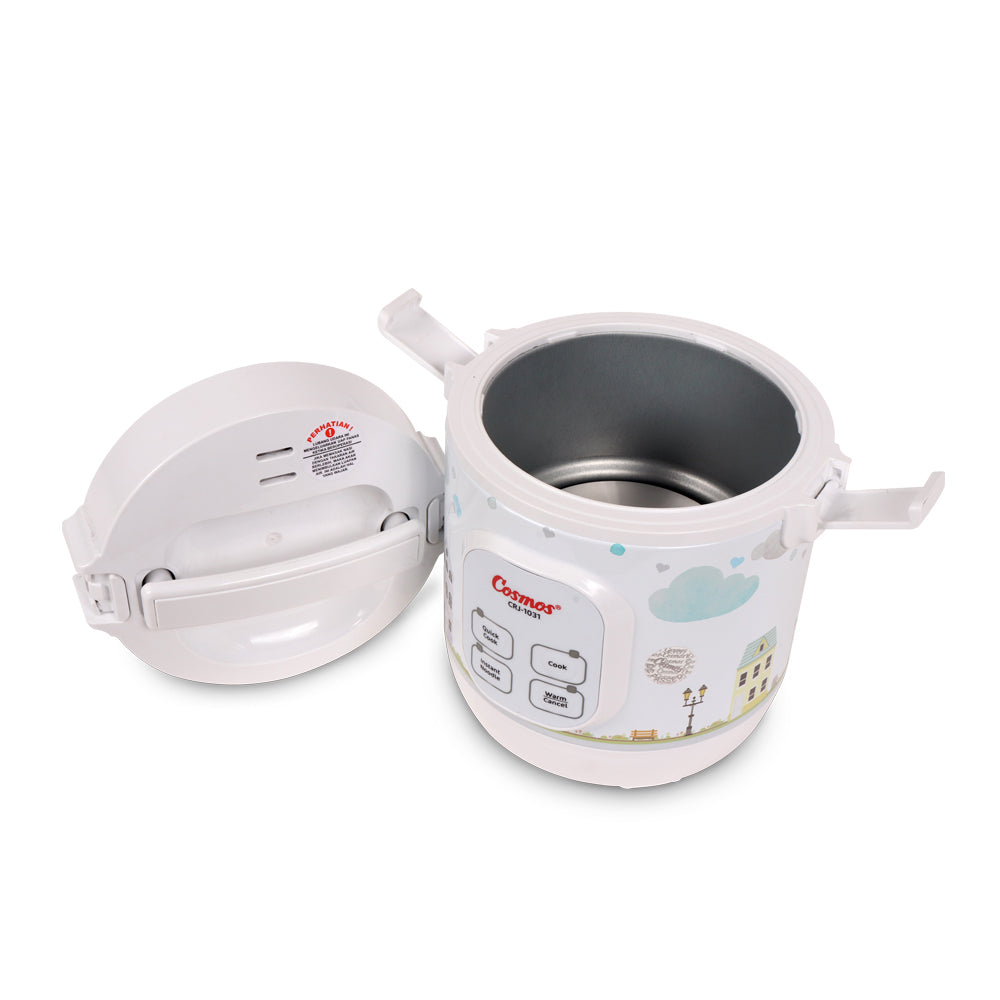 Cosmos Rice Cooker Mini Digital 4In1 Crj-1031 - 0.3 L