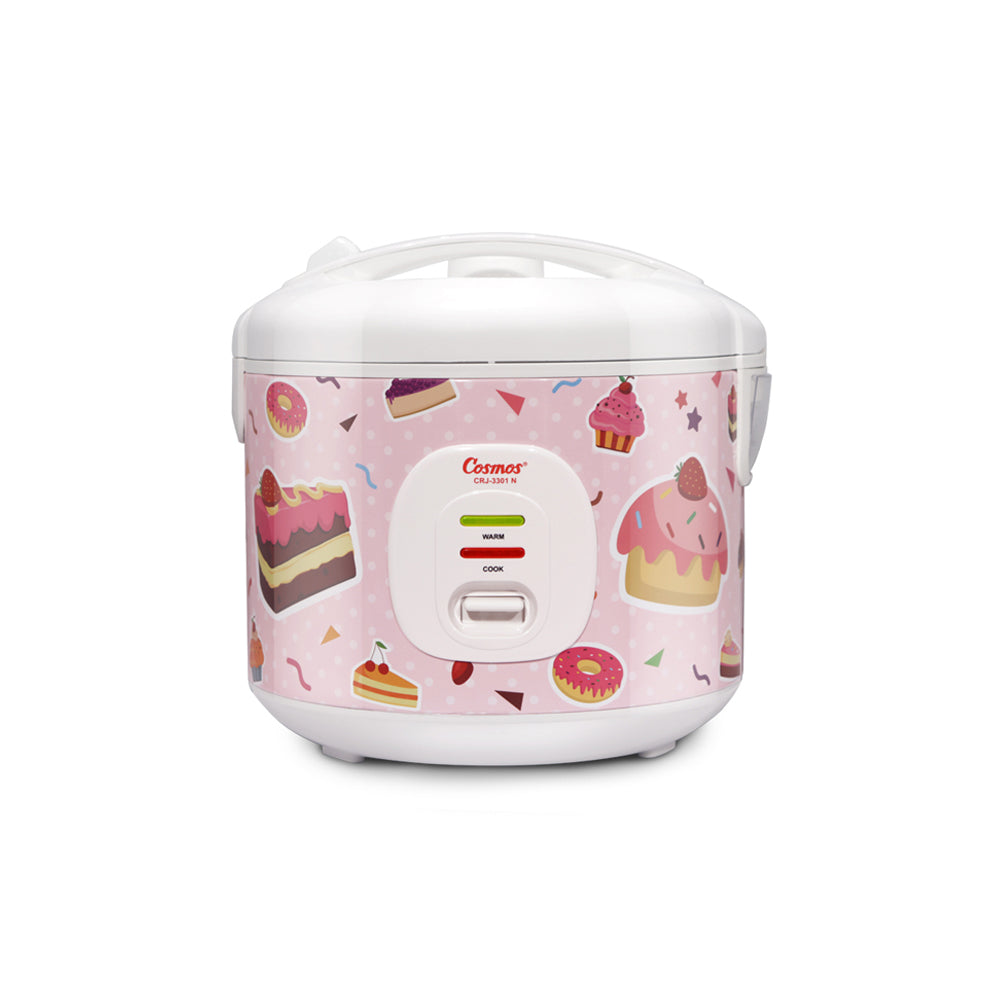 Cosmos Rice Cooker Non Stick Crj-3301 Nc - 1.8L