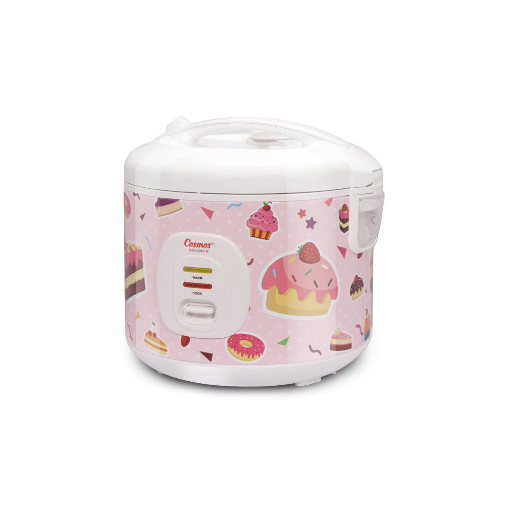 Cosmos Rice Cooker Non Stick Crj-3301 Nc - 1.8L