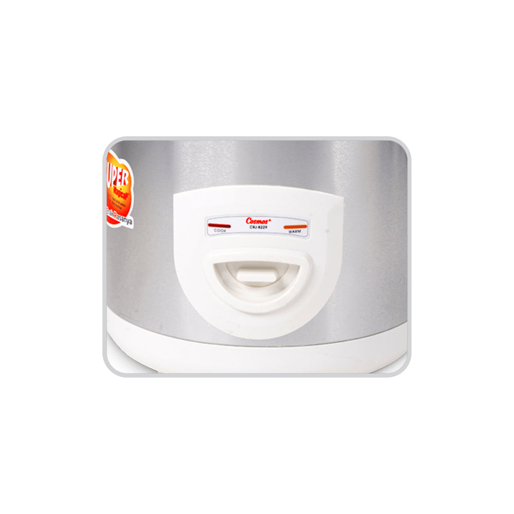 Cosmos Rice Cooker Non Stick Crj-8229 Wss - 2L