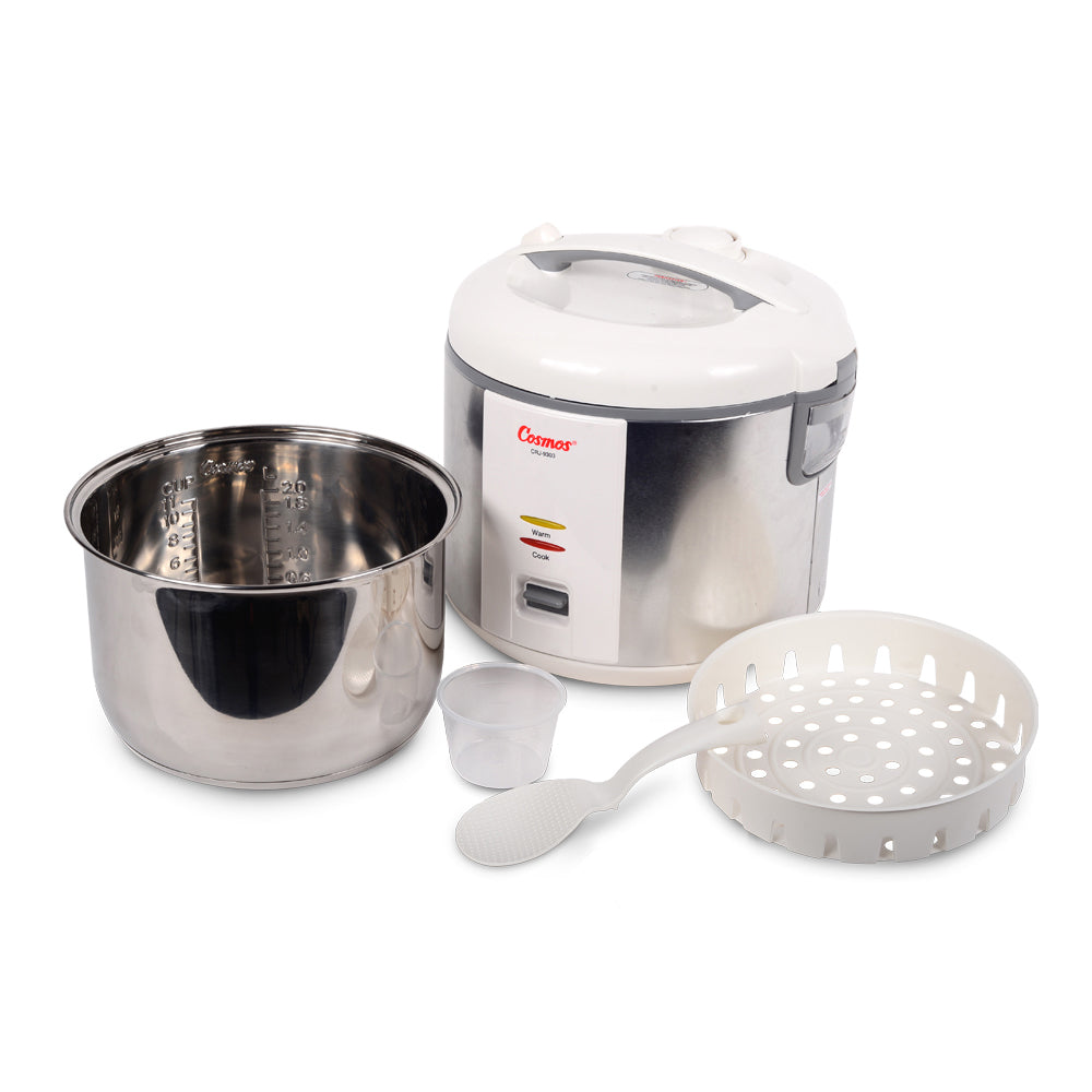 Cosmos Rice Cooker Stainless Steel Crj-9303 - 2L