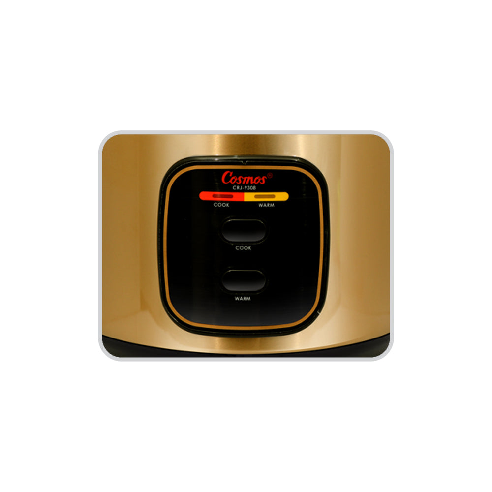 Cosmos Rice Cooker Stainless Steel Crj-9308 - 2 L