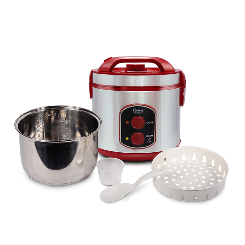 Cosmos Rice Cooker Stainless Steel Crj-9368 - 2L