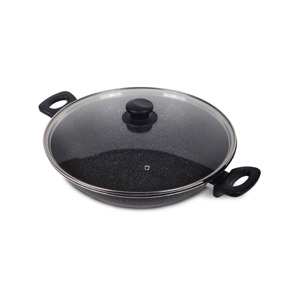 Cosmos Ceraflon Wok Marble 34 Cm Cw 34 Mbc F