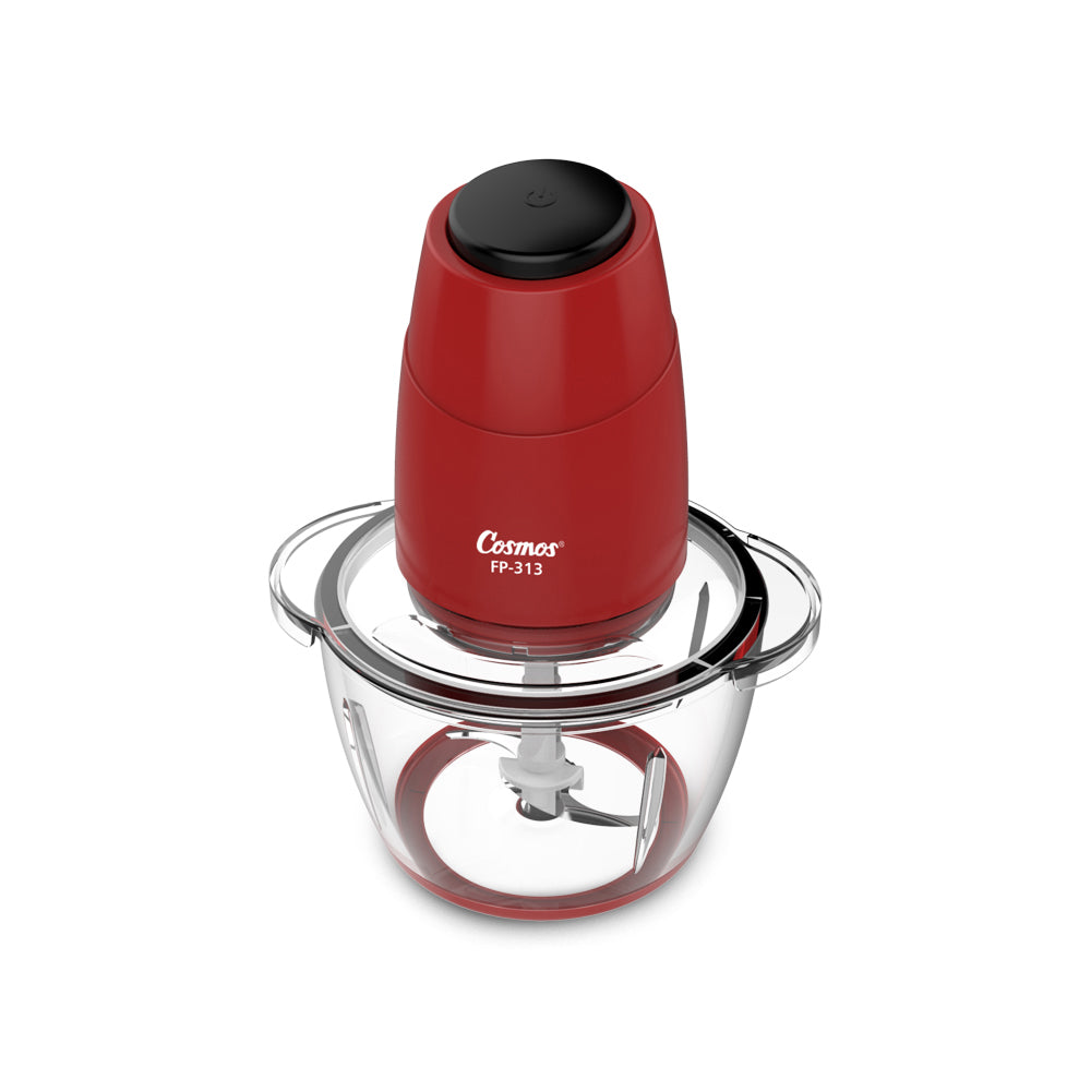 Cosmos - Food Processor - Fp-313 R - 1.2 Liter
