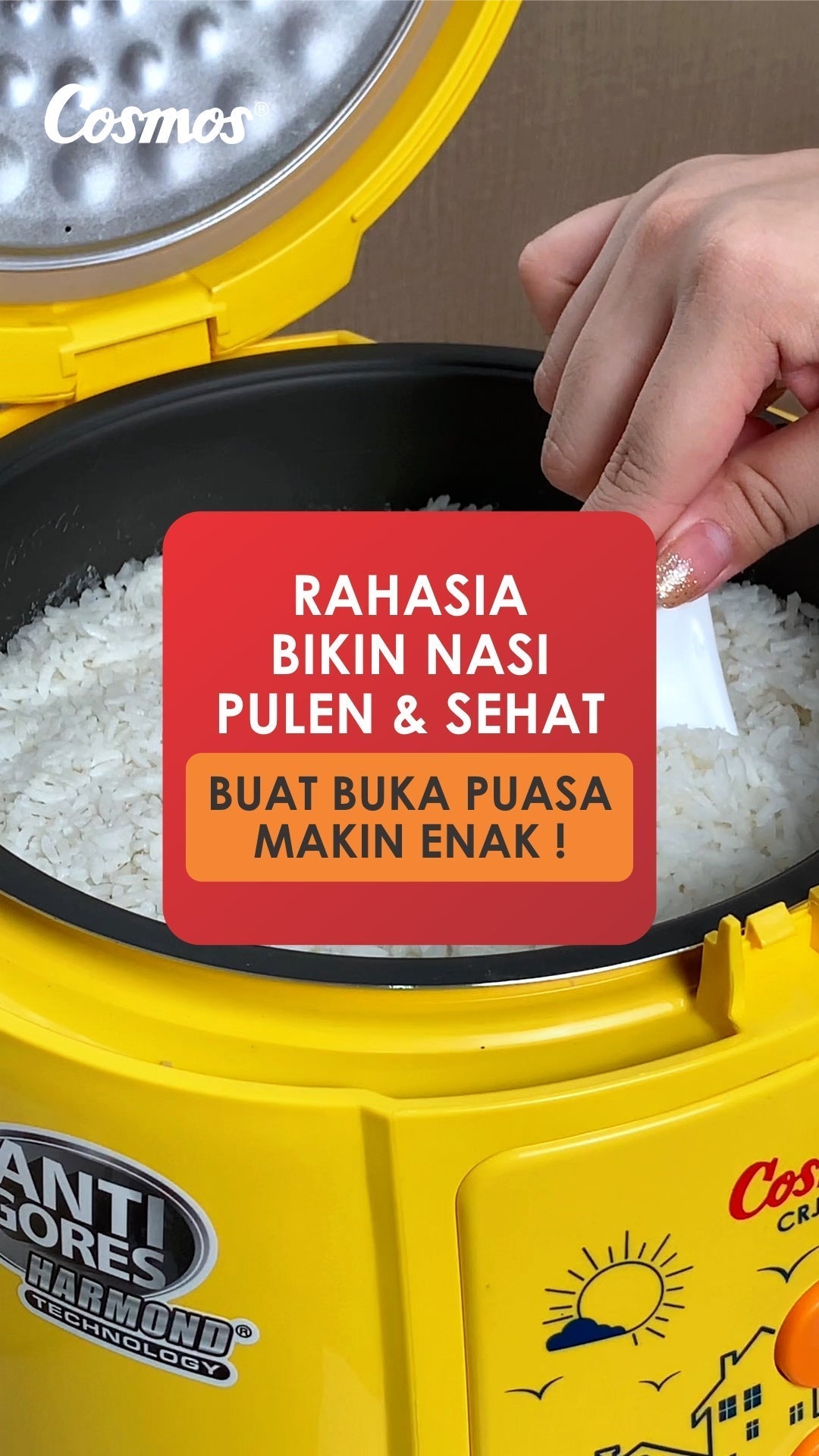 Rahasia Bikin Nasi Pulen & Sehat