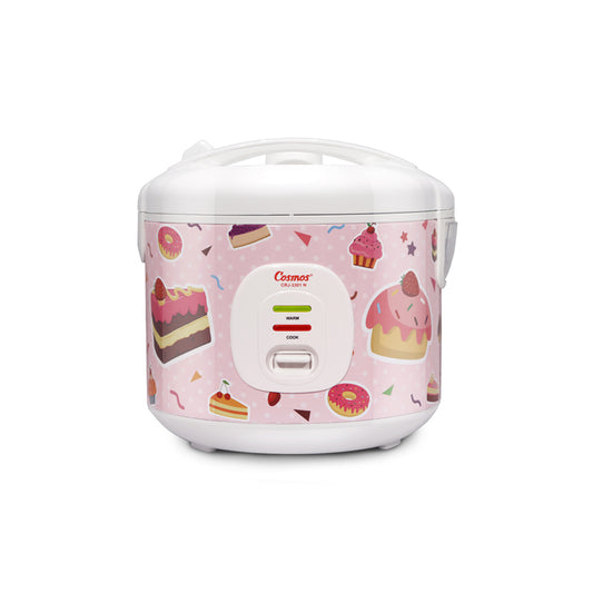 Cosmos Rice Cooker Non Stick Crj-3301 Nc - 1.8L