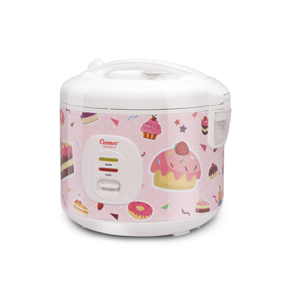 Cosmos Rice Cooker Non Stick Crj-3301 Nc - 1.8L
