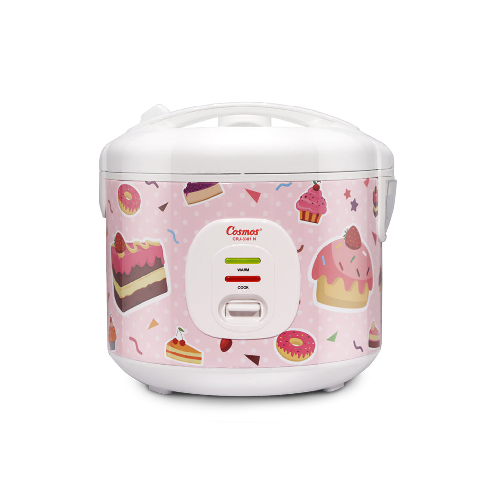Cosmos Rice Cooker Non Stick Crj-3301 Nc - 1.8L