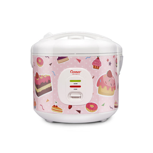 Cosmos Rice Cooker Non Stick Crj-3301 Nc - 1.8L