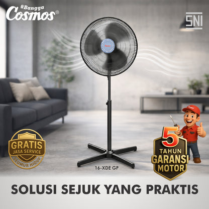 Cosmos standing Fan 16 XDE GP (JARING PLASTIK )