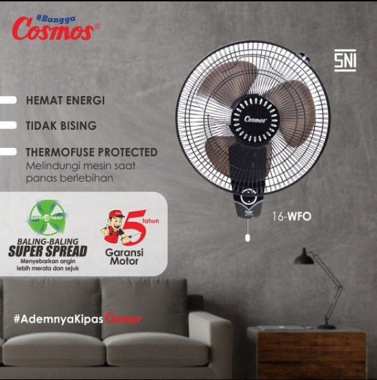 Cosmos Kipas Angin Wall Fan 16-Wfo 2
