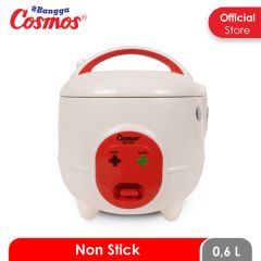 Cosmos Rice Cooker Non Stick CRJ-1001  N- 0.6L
