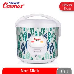 Cosmos Rice Cooker Non Stick CRJ-323S - 1.8L GREEN