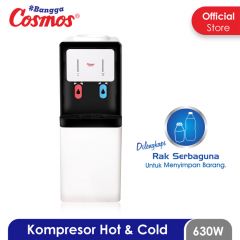 Cosmos Dispenser Air - Standing Dispenser Kompressor - CWD-5802 - Hot & Cold - Rak Serbaguna