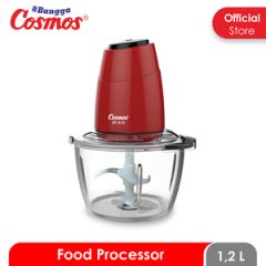 Cosmos Blender - Food Processor - FP-313 - 1.2 liter RED