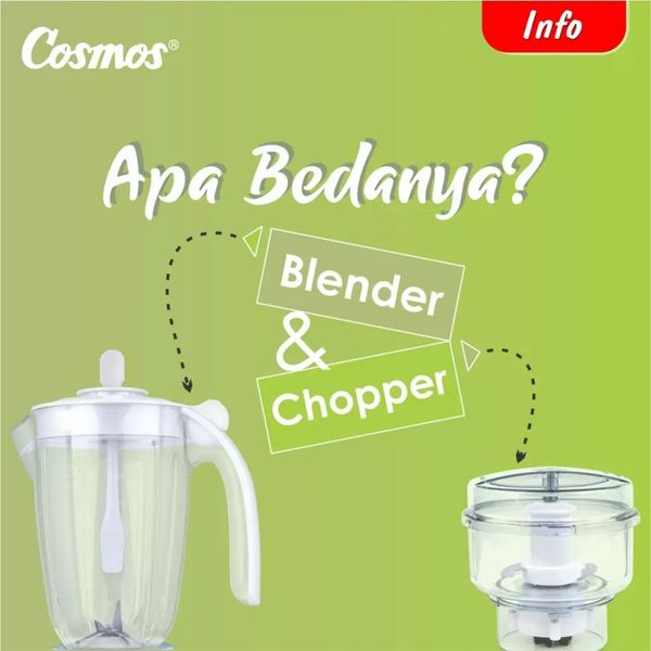 Apa Bedanya Blender & Chopper?