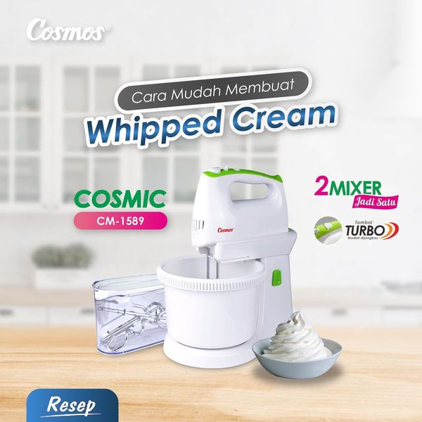 Cara Mudah Membuat Whipped Cream