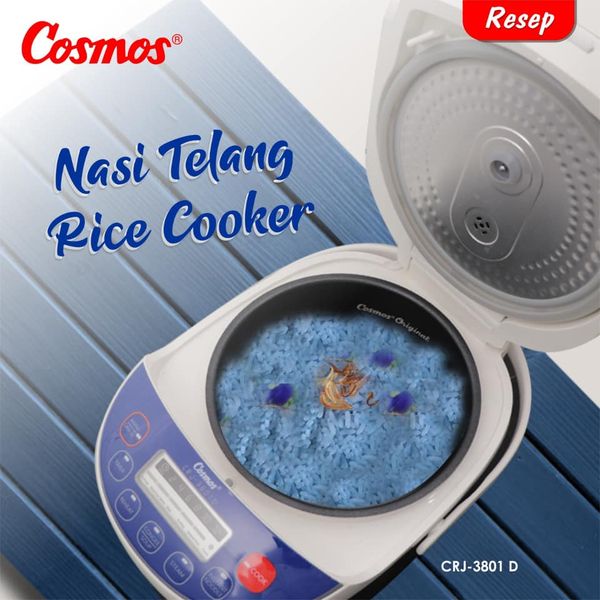 Nasi Telang Rice Cooker