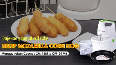 Resep Mozzarella Corn Dog
