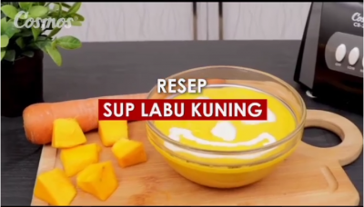 Sup Labu Kuning Vegan Friendly